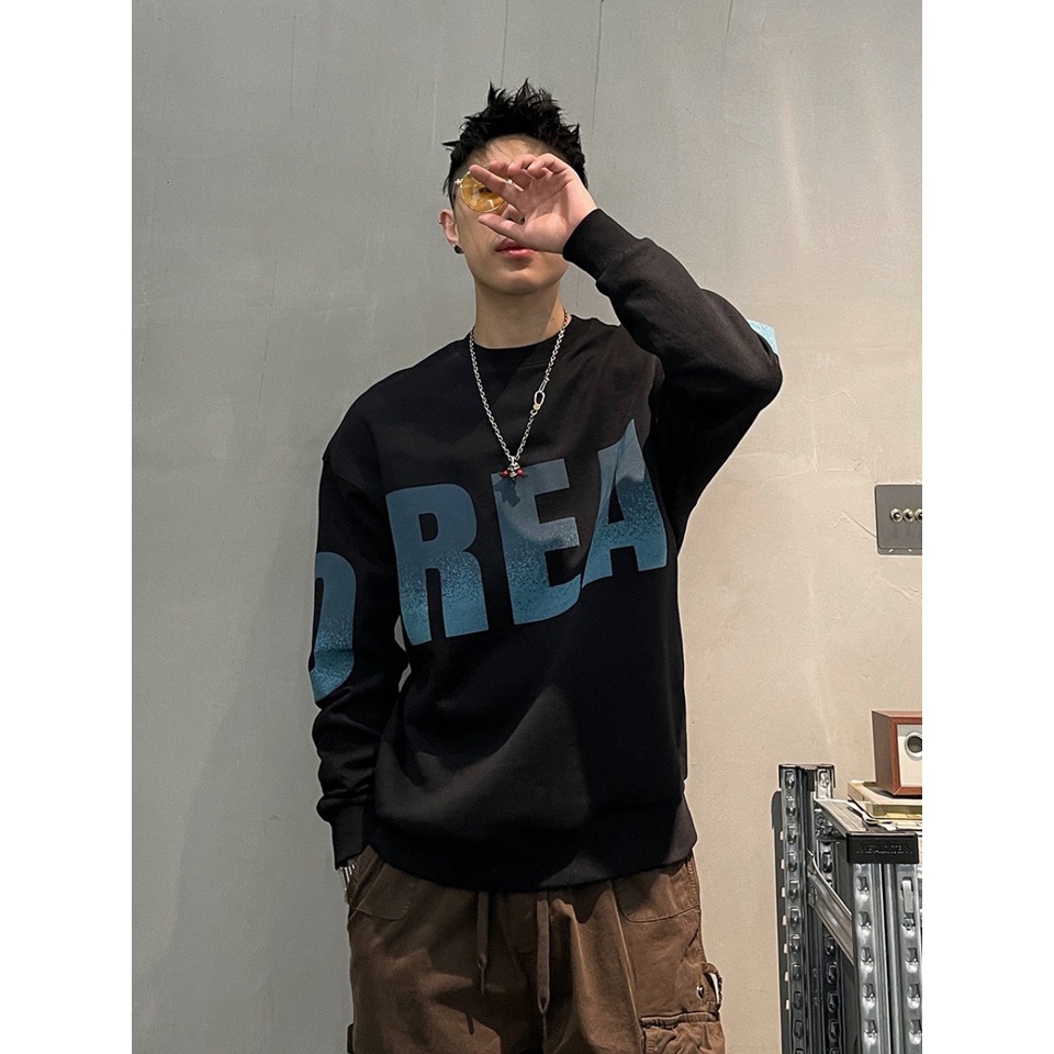 BIGSIZE - Áo sweater nam vải nỉ form bigsize 90kg - 120kg - REA