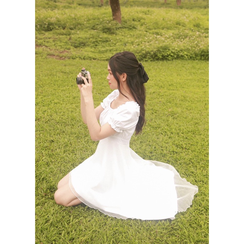 VÁY ĐI PROM/ĐI TIỆC/KỶ YẾU - MANDY DRESS - VÁY CÁCH ĐIỆU CỦA VÁY HỚT TRƯỚC - V0124 | BigBuy360 - bigbuy360.vn