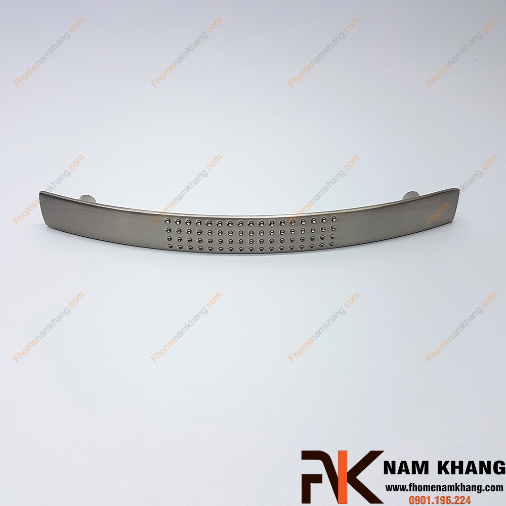 Tay nắm tủ màu trắng bạc NK332-B