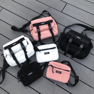 ( TÚI ) FUNKY BOA FLEECE MINI BAG