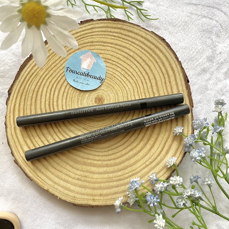 Chì Kẻ Mày Giúp Định Hình Tạo Dáng Và Vẽ Lông Mày Innisfree Auto Eye-Brow Pencil 0.3gr