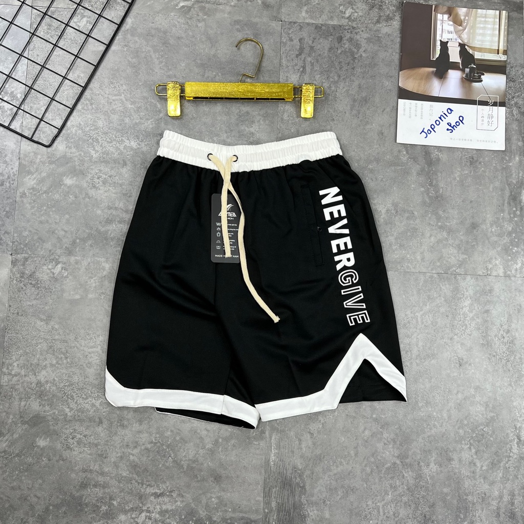 Quần Short Nam Thể Thao Vải Umi Hàn Co Dãn 4 Chiều