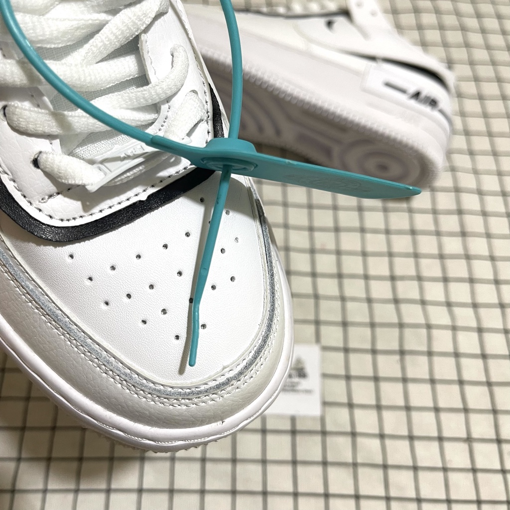 Giày AF1 shadow trắng viền đen cao cấp