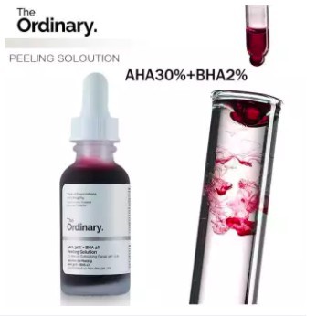 The Ordinary AHA 30%+BHA 2% Peeling Solution 30ml Serum Thanh Lọc Da - The Ordinary