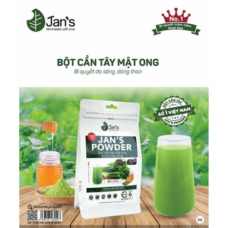 Bột Cần Tây Mật Ong Sấy Lạnh Jan's mới 20 gói tiện dụng