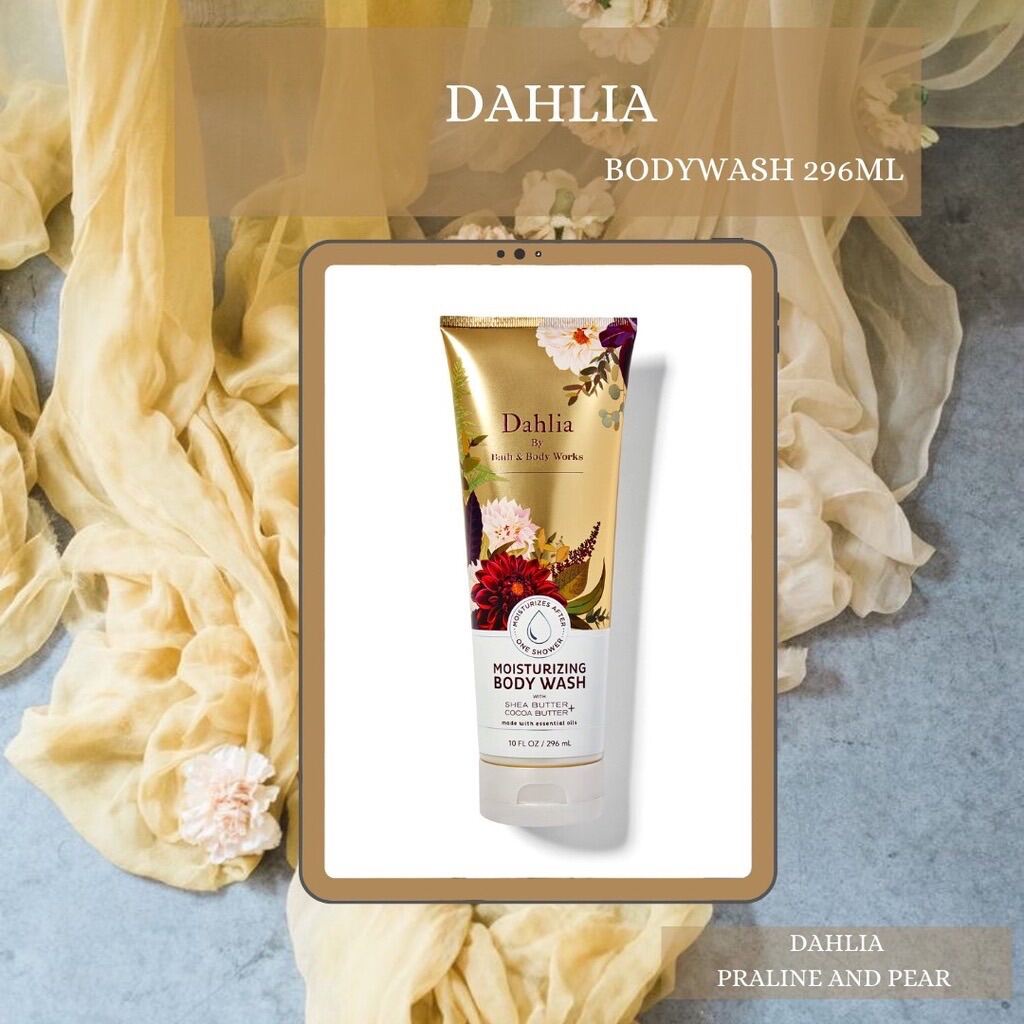 Sữa tắm Bath and Body Works DAHLIA Moisturizing Body Wash 296ml