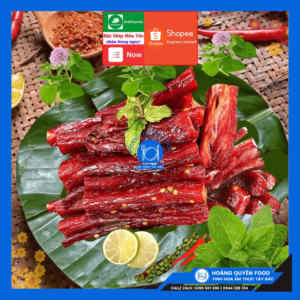 Thịt Nai Gác Bếp, Khô Nai Gác Bếp 200G | HQ FOOD