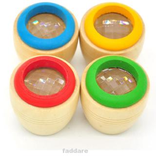 Bee Eye Effect Colorful World For Children Funny Gift Magical Multi Prism Toys Wooden Kaleidoscope