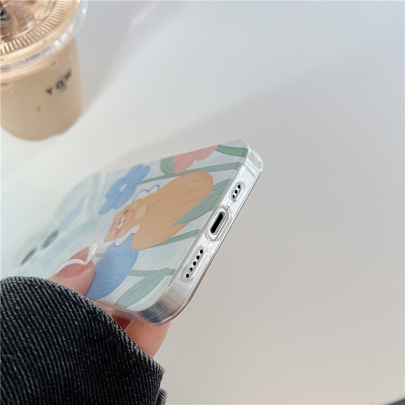 Ốp Điện Thoại Họa Tiết Hoa/Trái Tim Nhỏ Xinh Cho iPhone11/12Pro xs xsmax/6/11/12/PLUS/PRO/MAX/MINI