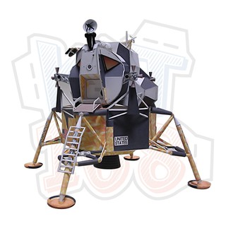 Mô hình giấy vũ trụ không gian Apollo Lunar Module