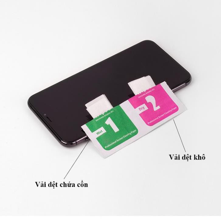 Combo 2 miếng lau màn hình điện thoại