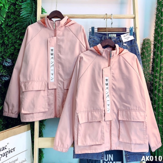 🎆𝐇𝐎𝐓𝐓𝐑𝐄𝐍𝐃🎆 010 Áo Khoác Kaki - Couple / Lẻ OK - Bomber Jacket Unisex Hàn Quốc Hottrend Bán Sỉ