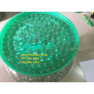 10 viên bi thuỷ tinh trong suốt đường kính 9mm