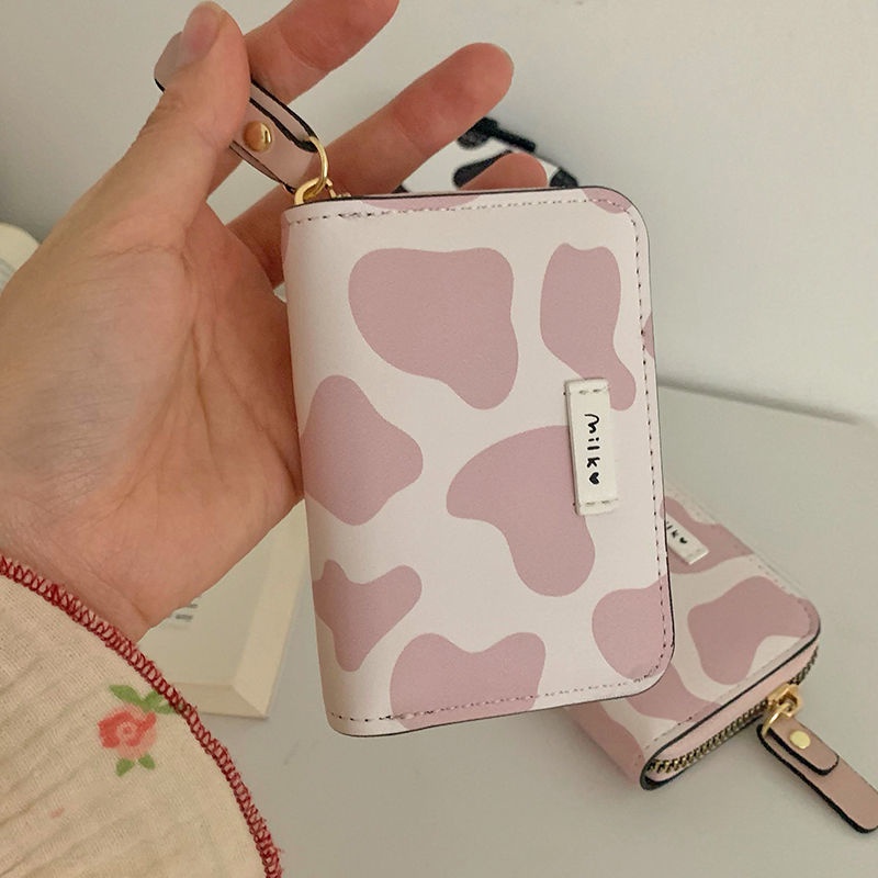 ví đựng thẻ ngắn nữ  ví cầm tay nữ mini cute ví baellerry nữ