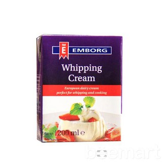 Emborg Whipping Cream 200ml