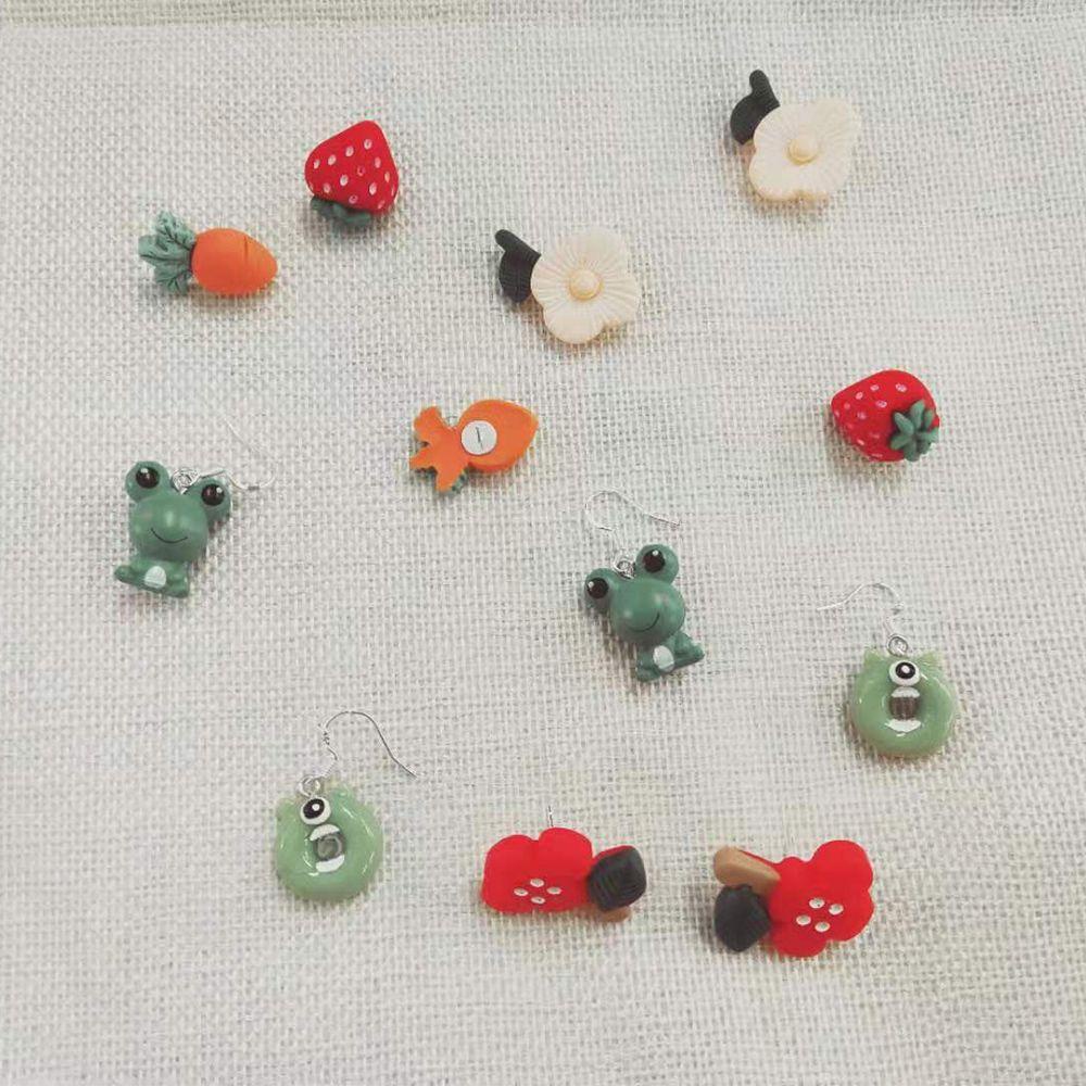 1 Đôi Bông Tai Màu Vàng Hình Hoa Safflower Thời Trang