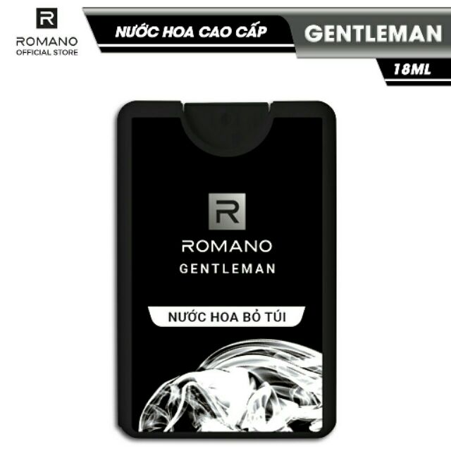 Nước hoa Romano bỏ túi Gentlement 18ml