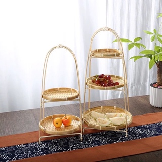 Mẹt tre tầng đựng đồ ăn