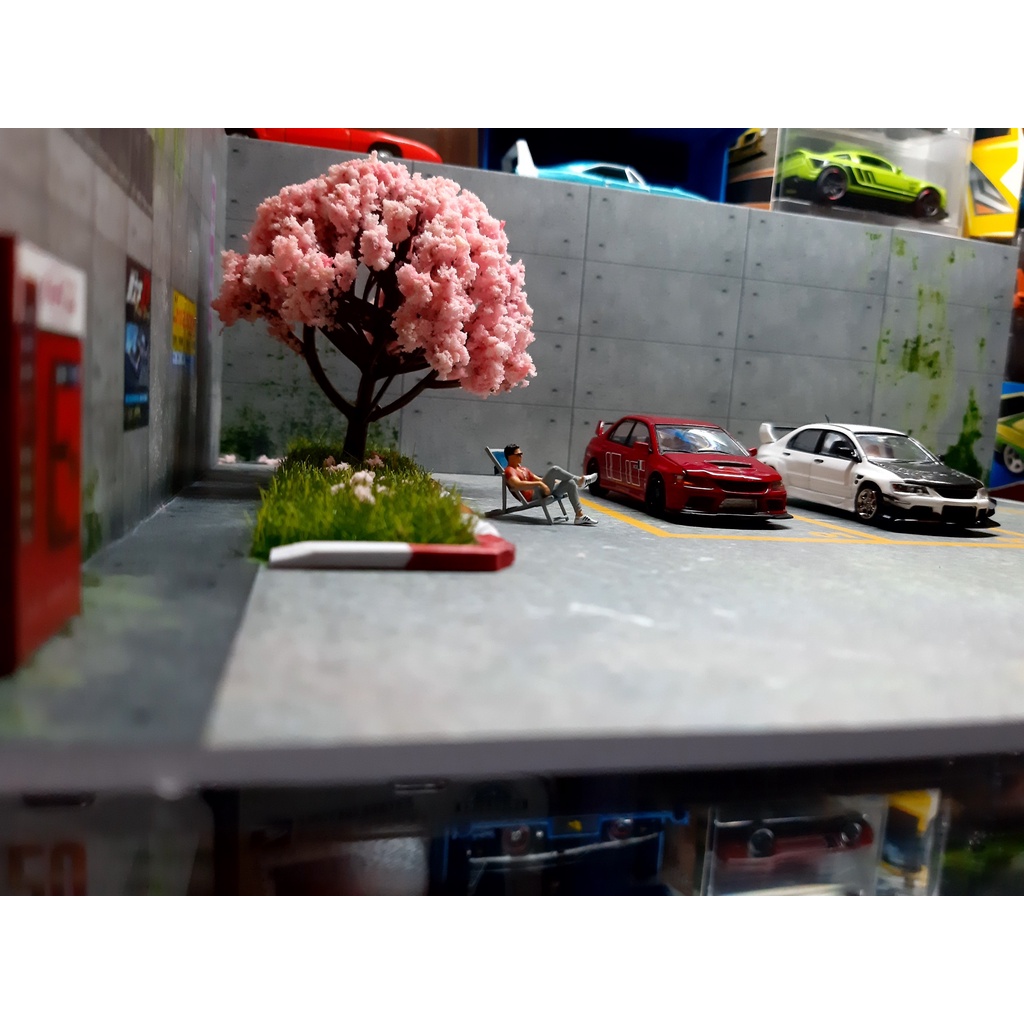 Diorama 1/64 - Parking  - Bãi Đỗ Xe Công Viên