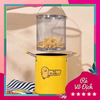 Nồi chiên lọc dầu con vịt vàng G.Duck Brother mới - OBI Mart
