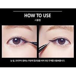 Kẻ Mắt Nước Chou Chou Super Easy Eyeliner Brush
