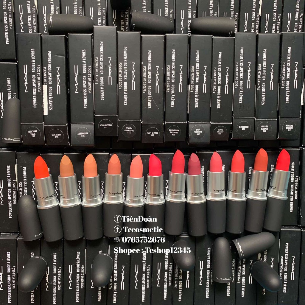 Son mac POWDER KISS, Matte, Mini Chính Hãng --2020