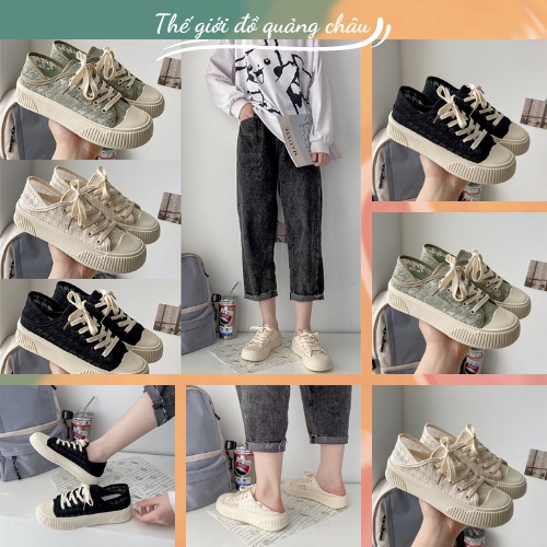 Giày sneaker lưới SIÊU THOÁNG KHÍ cho nữ mẫu mới siêu hot 2022, ĐI 2 KIỂU DÁNG SỤC VÀ GIÀY (6688)