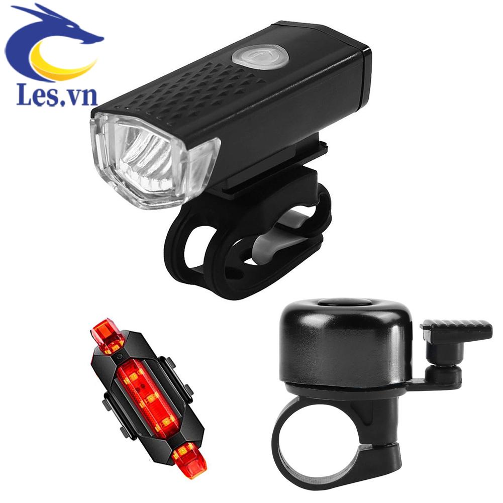 Bộ Đèn Pha LED An Toàn Cho Xe Đạp