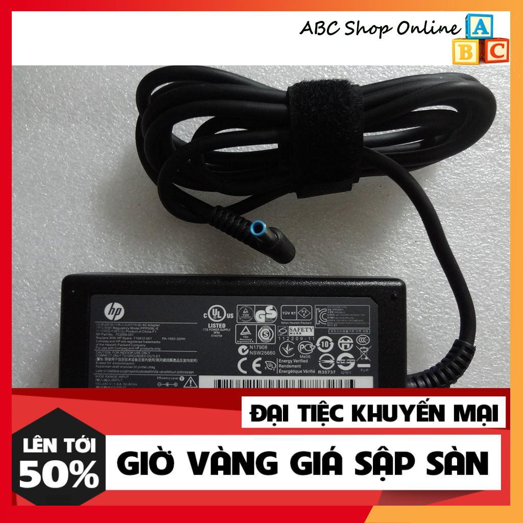 Sạc Laptop HP 19.5V - 3.33A 65W ( Chân kim xanh nhỏ)