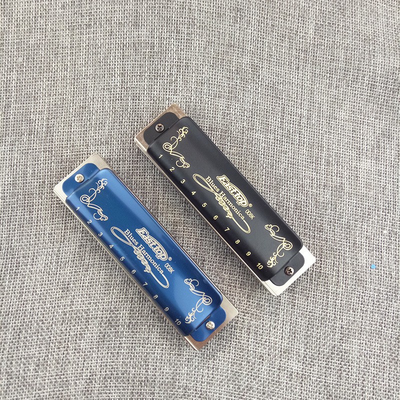 Kèn harmonica Easttop T008K Xanh key C