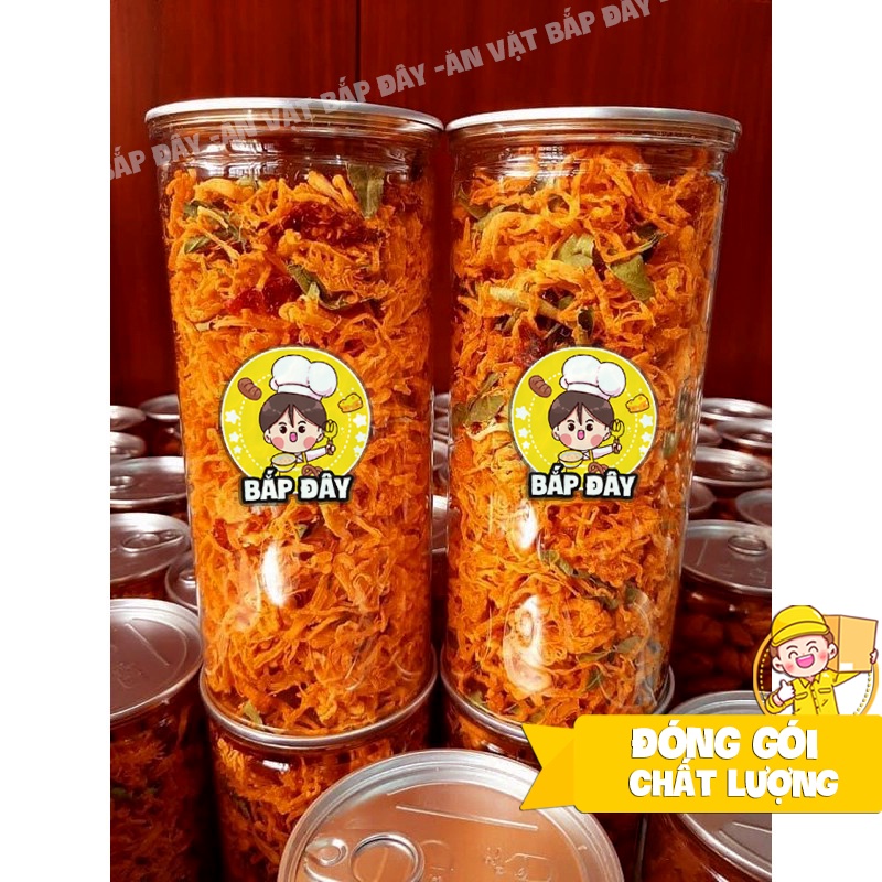 Khô Gà Lá Chanh Xé Cay 300g - Siêu Ngon, Dài Giòn Đậm Vị - Đồ Ăn Vặt Bắp Đây Sài Gòn | BigBuy360 - bigbuy360.vn