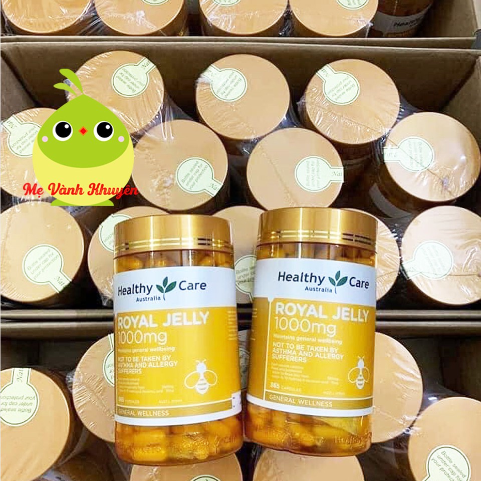 Sữa Ong Chúa Healthy Care Royal Jelly 1000mg, Úc (365v) | BigBuy360 - bigbuy360.vn