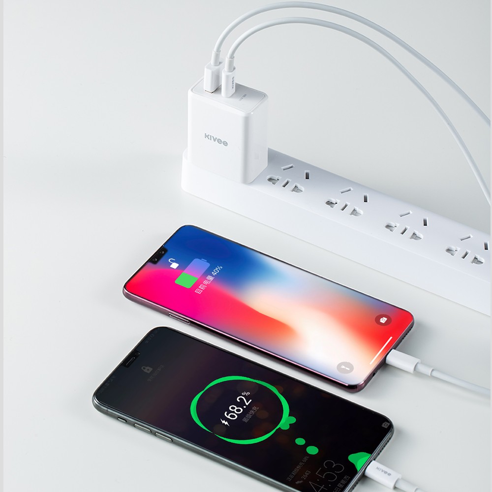 Cốc Sạc Nhanh AE26 sạc cùng lúc 2 thiết bị Công Suất 3.1A Android Iphone