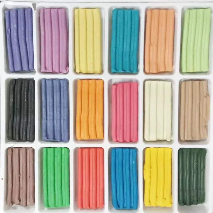 Đất sét nặn hình 18 màu