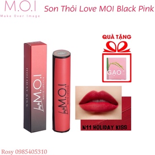 Son thỏi lovemoi black pink phiên bản giới hạn