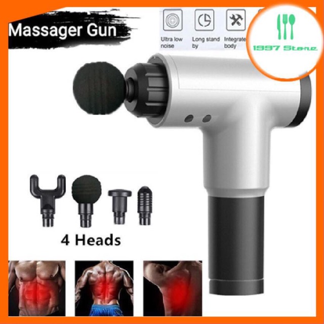 MÁY MASAGE 4 ĐẦU 7 CHẾ ĐỘ RUNG SIÊU MẠNH