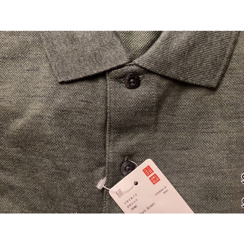 Áo phông polo dòng DRY Kanoko của Uniqlo