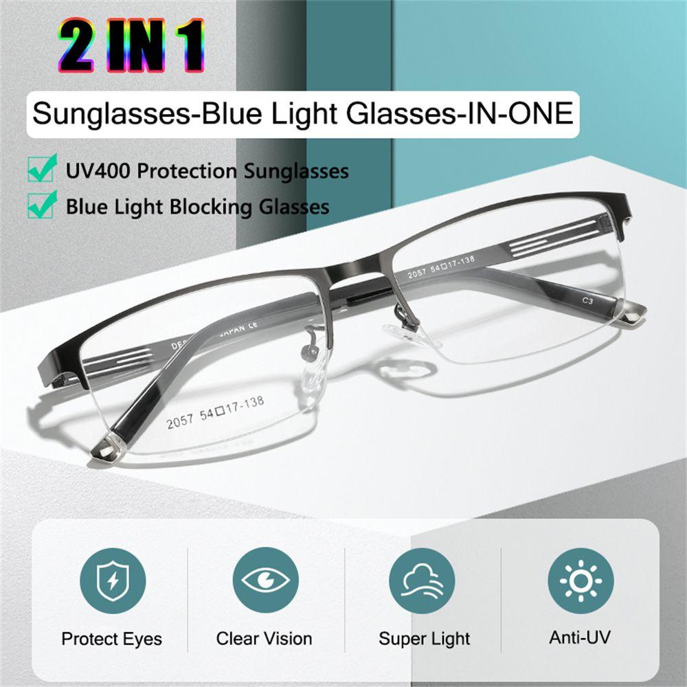 Kính Mát Chống Bức Xạ Ánh Sáng Xanh Thời Trang Cho Nam Và Nữ