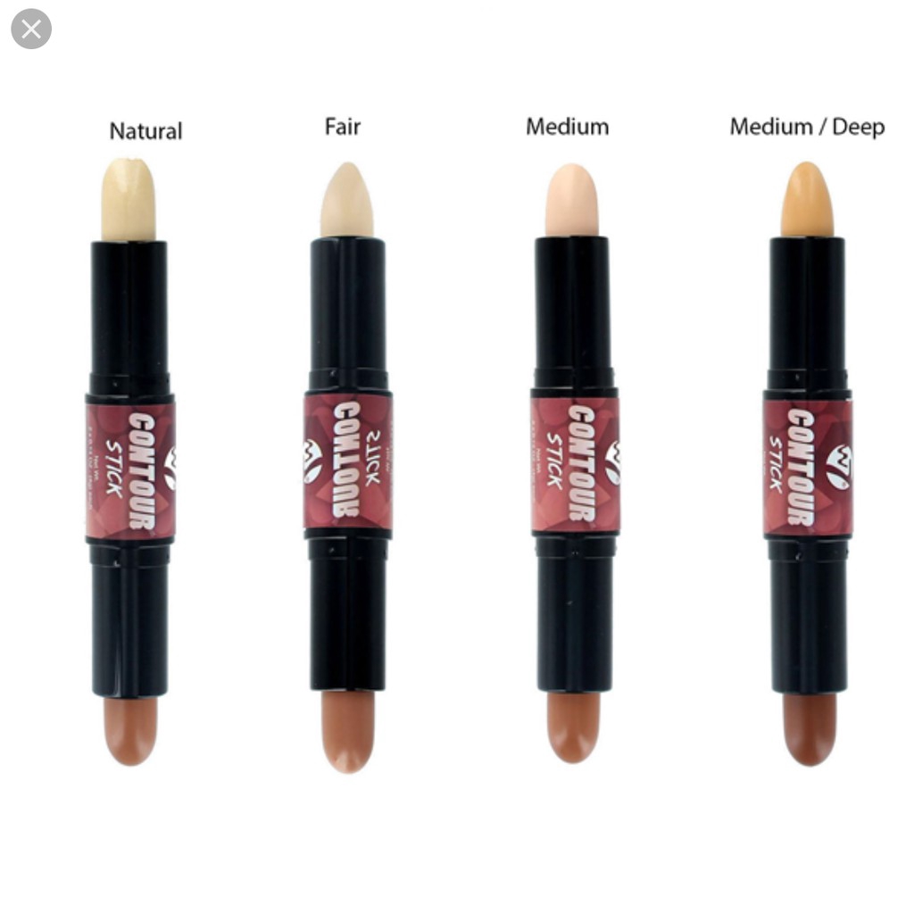 Tạo khối che khuyết điểm dạng thỏi W7 Highlight and Contour Stick 4g đủ 4 màu