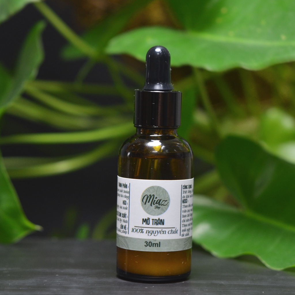10ml - 30ml - Mỡ trăn chai mini dùng thử - mỡ trăn nguyên chất MIAZ_Shop