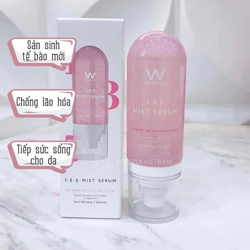 Xịt khoáng Wonjin Effect 1-3-5 Mist serum 80ml (Date 10/2022)