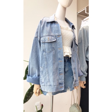 Áo Jacket Jean Cực Chất Khách ơi ^^