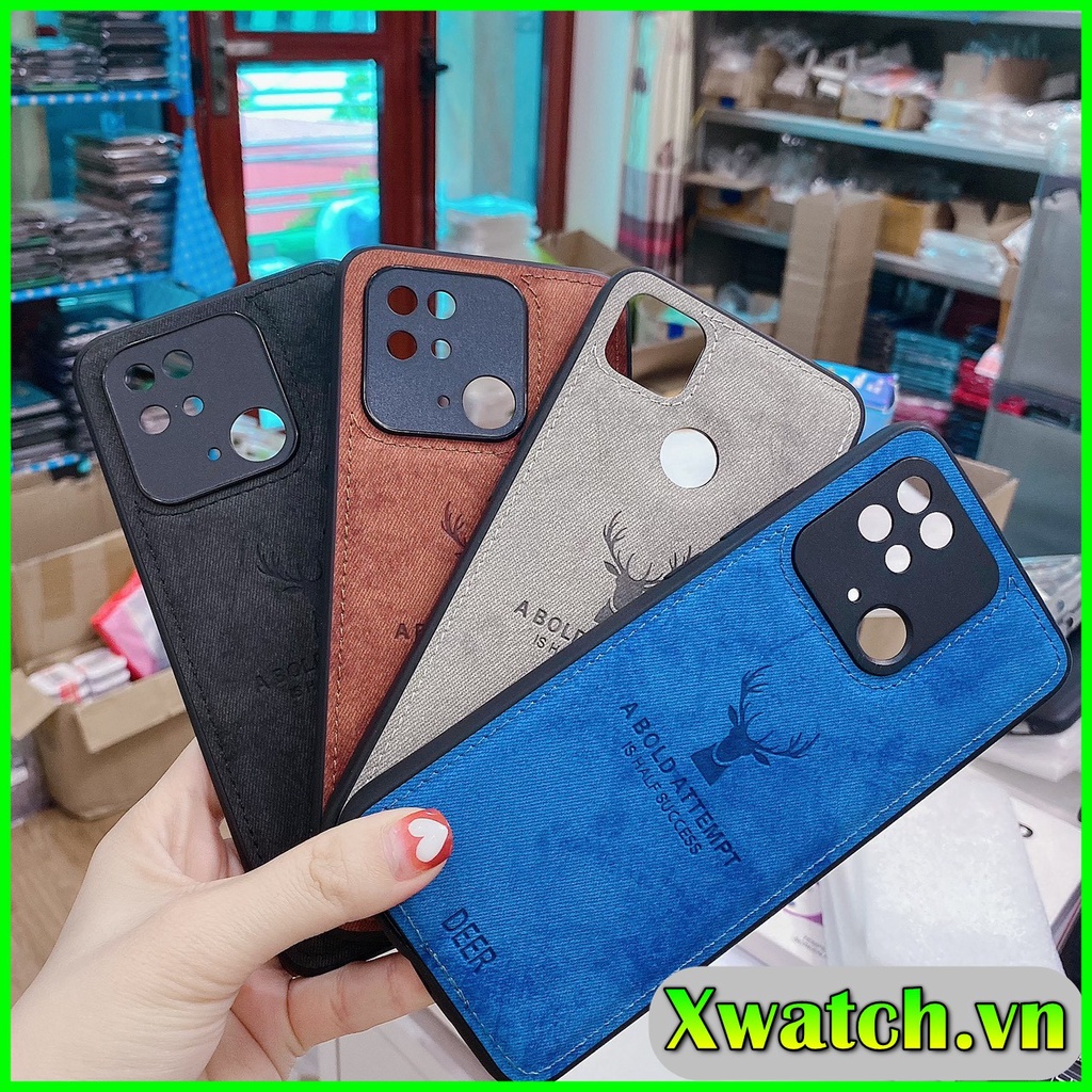 Ốp lưng Vải jean Họa tiết Deer Xiaomi Redmi 10C Poco C40 Redmi 10A Redmi 9a Redmi 9C