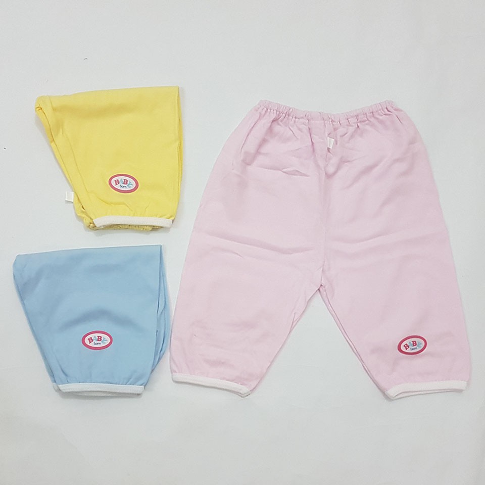 Quần Dài Cotton Sơ Sinh Baby Born Cho Bé Đến 8kg