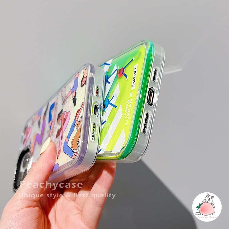 Ốp Điện Thoại Cứng Họa Tiết Ngựa Vằn Phối Cát Lún Dạ Quang Cho iPhone 13 12 11 Pro Max Xr Xs Xsmax X 12pro