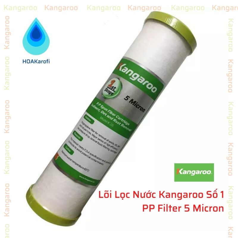 Lõi Lọc Nước Kangaroo số 1 Dùng Cho Các Dòng Máy Lọc Nước RO