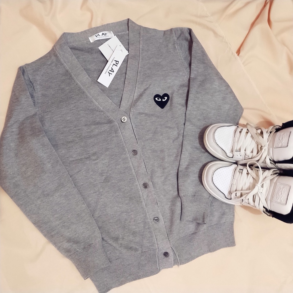 Áo khoác cardigan dáng rộng cổ chữ V thời trang cho nữ