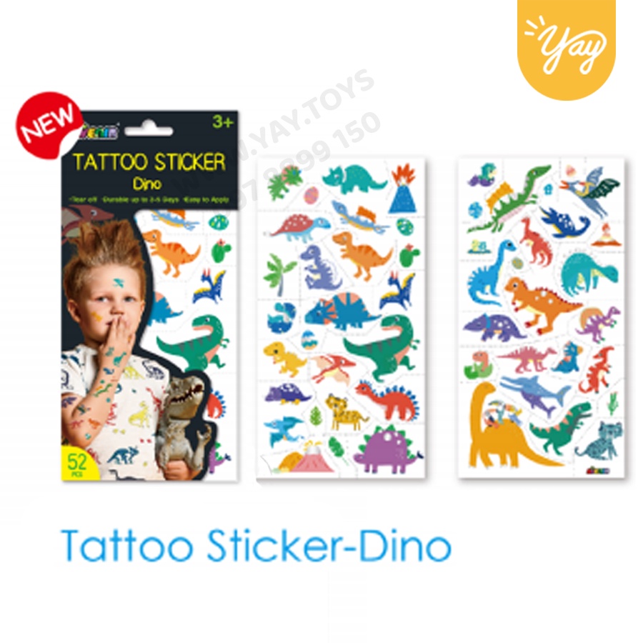 [NHIỀU MẪU] Hình Xăm Dán Lấp Lánh Cho Trẻ 5+ - Avenir
