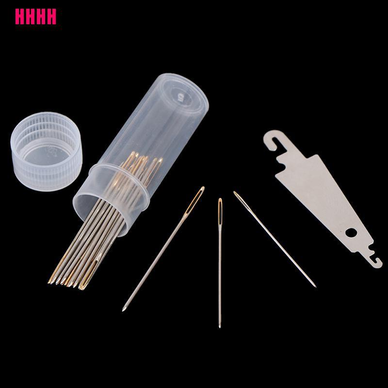 Bộ 30 Kim Thêu Mắt Vàng Với