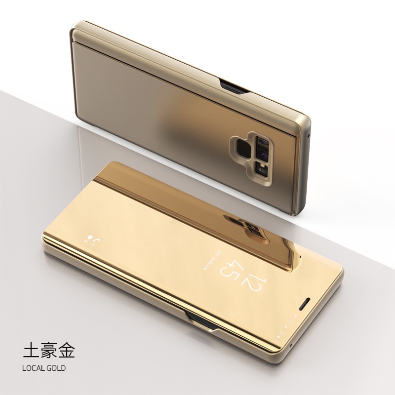 Bao Da Tráng Gương Thời Trang Cho Samsung S9 Plus S7 Edge S6 Edge S8 S8 Plus S9 Iphone 6 , 7, 8
